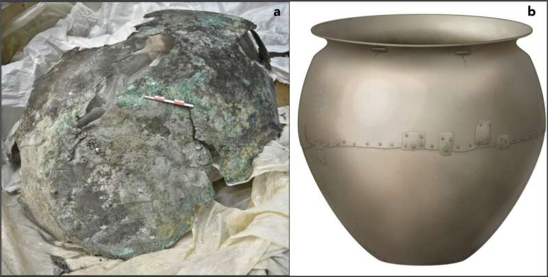 Ancient metal cauldrons give us clues about what people ate in the Bronze Age
