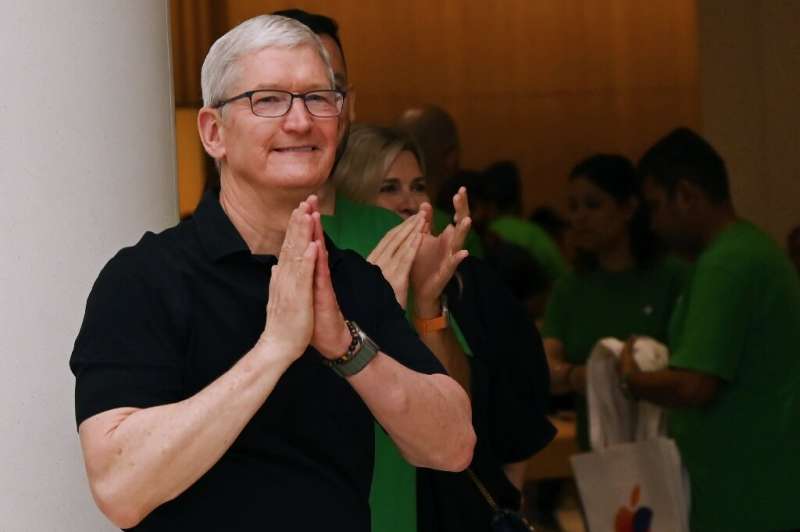 Apple chief Tim Cook says all the company's products depend on technology engineered and built in the United States and that the
