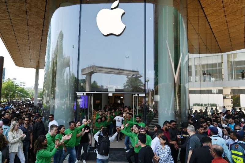 Apple is making its own push into India and last month opened its first two retail stores in the world's most populous country