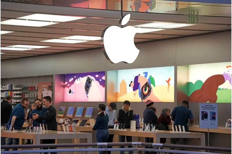 Apple posts quarterly revenue decline; iPhone sales solid