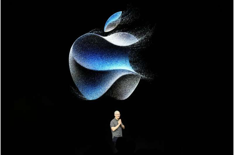Apple's sales fall for the fourth straight quarter despite a strong start for latest iPhones