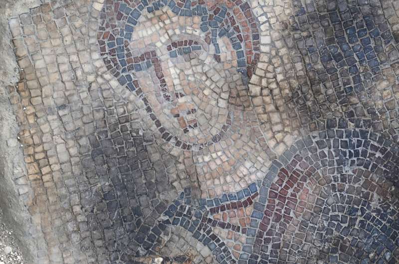 Archaeological dig in Galilee uncovers mosaics of Samson and commemorative inscriptions