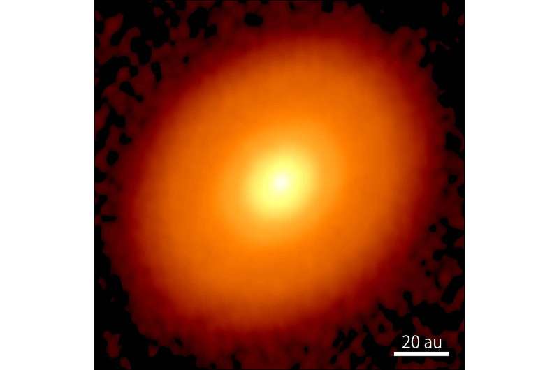 Astronomers discover first step toward planet formation