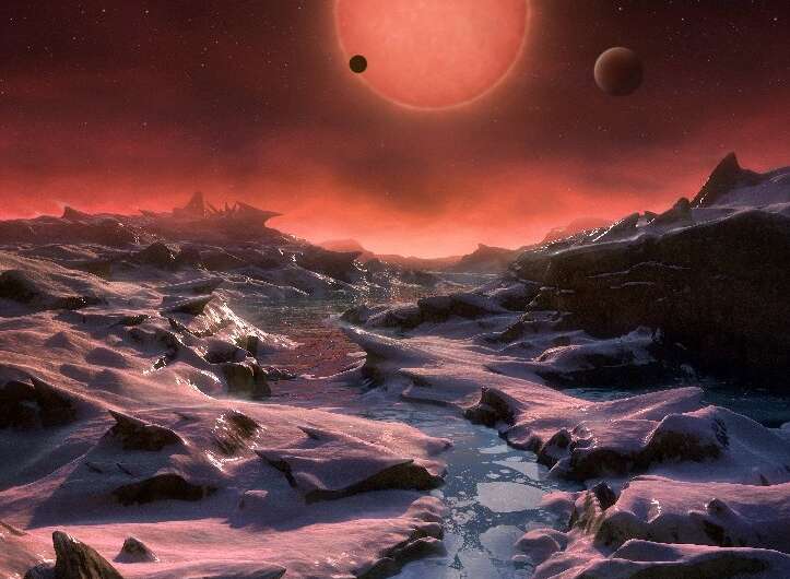 Астрономы были взволнованы тем, что некоторые из семи скалистых планет Trappist-1 могут быть обитаемыми.