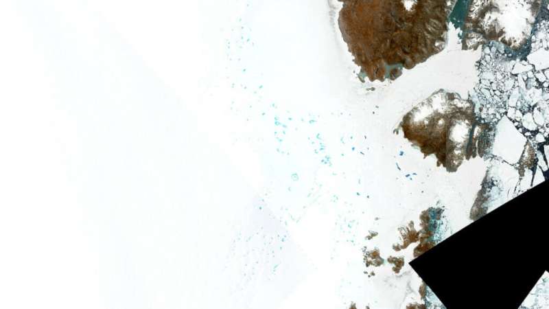 Ríos atmosféricos vinculados al derretimiento de la capa de hielo de Groenlandia