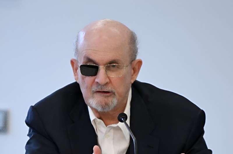 Author Salman Rushdie says he is 'not that alarmed' by artificial intelligence so far