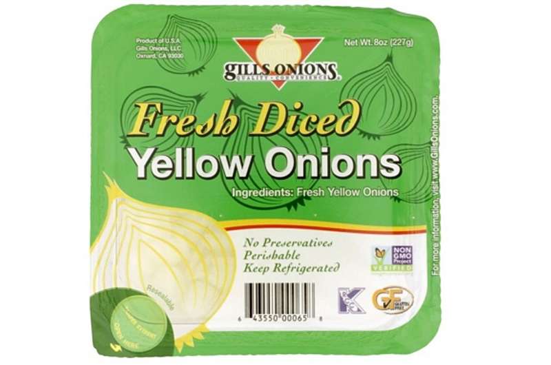 Bagged, precut onions tied to salmonella illnesses in 22 states