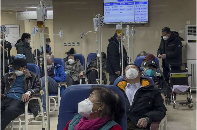 Beds run out at Beijing hospital as COVID brings more sick