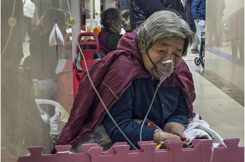 Beds run out at Beijing hospital as COVID brings more sick