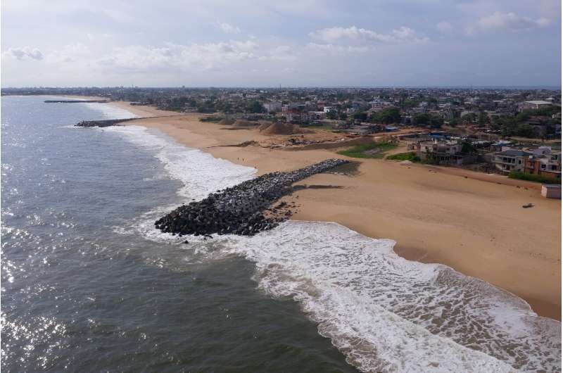 Benin has introduced measures to counter coastal erosion including stone groynes
