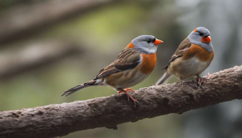 Birdsong isn’t just competition for mates or territory—zebra finches sing to bond