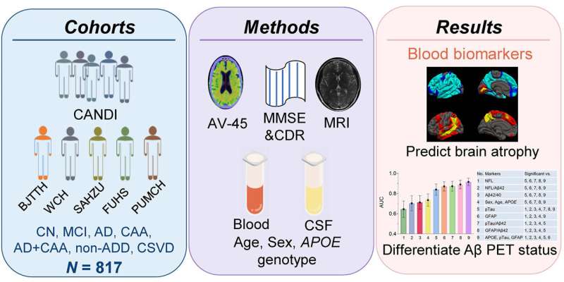 Blood-based biomarkers for Alzheimer's disease: a multicenter-based cross-sectional and longitudinal study in China