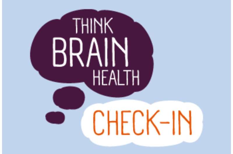 Brain health 'Check-in' tool to help reduce dementia risk