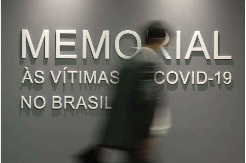 Brazil hits 700,000 virus deaths, 2nd highest in the world