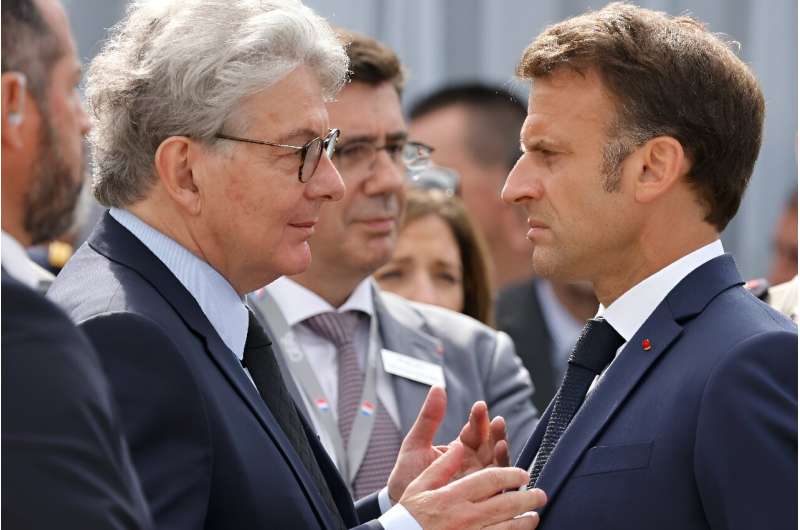 Breton was actually French President Emmanuel Macron's second choice as France's commissioner