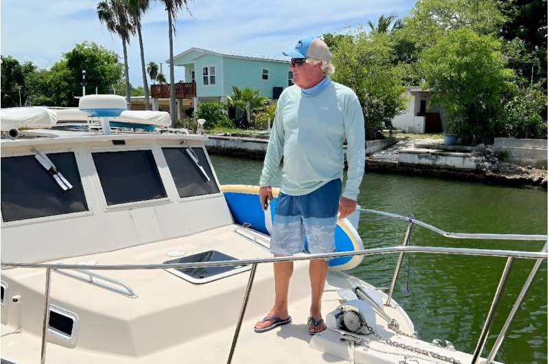 Brian Branigan, a 65-year-old boat captain who rents launches to tourists from Big Pine Key (near Key West), says the warming ha