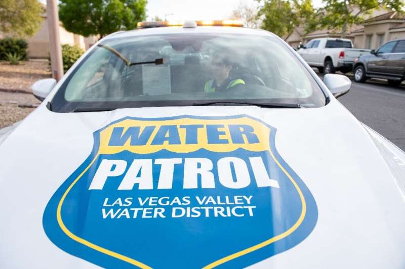 Cameron Donnarumma patrols Las Vegas neighborhoods to check if residents are wasting water