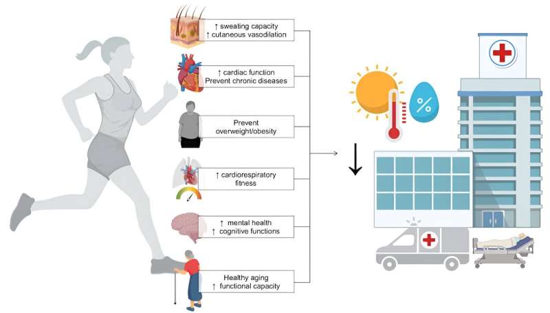 Can physical activity boost our resilience to rising temperatures?