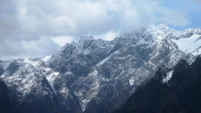Carbon dioxide's effect on mountain climate systems
