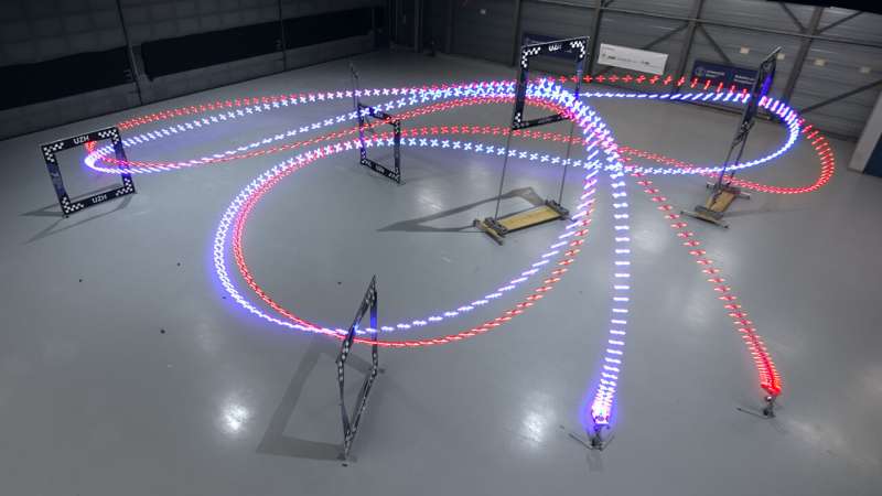 Challenge accepted: High-speed AI drone overtakes world-champion drone racers