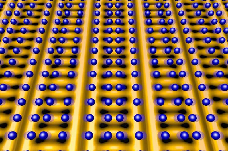 'Charge density wave' linked to atomic distortions in would-be superconductor