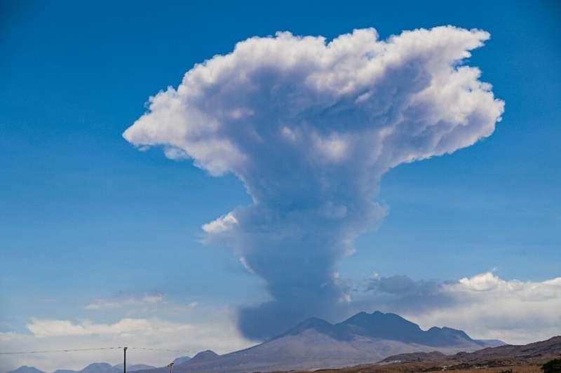 Chilean authorities on January 28, 2023 announced a heightened alert amid growing signs of activity from the Lascar volcano, nea