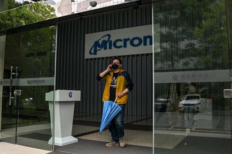 China began an investigation into Micron after the US unveiled sweeping curbs aimed at cutting off Beijing's access to high-end 