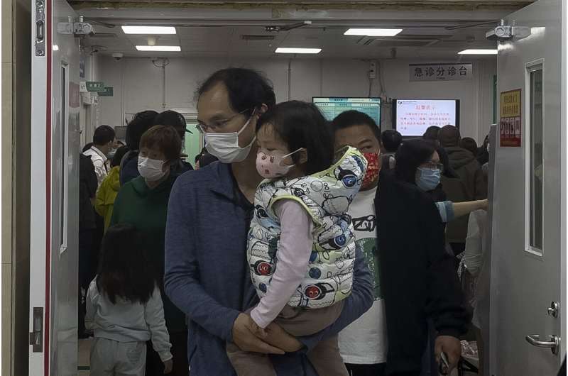 health China suggests a surge in respiratory diseases is triggered by flu and other recognised pathogens