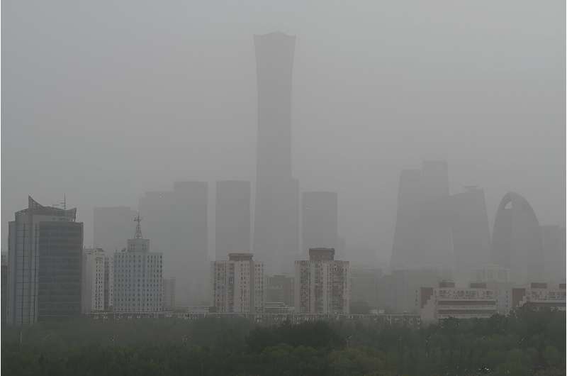 China's air pollution worsened in 2023, the first time it has done so in a decade