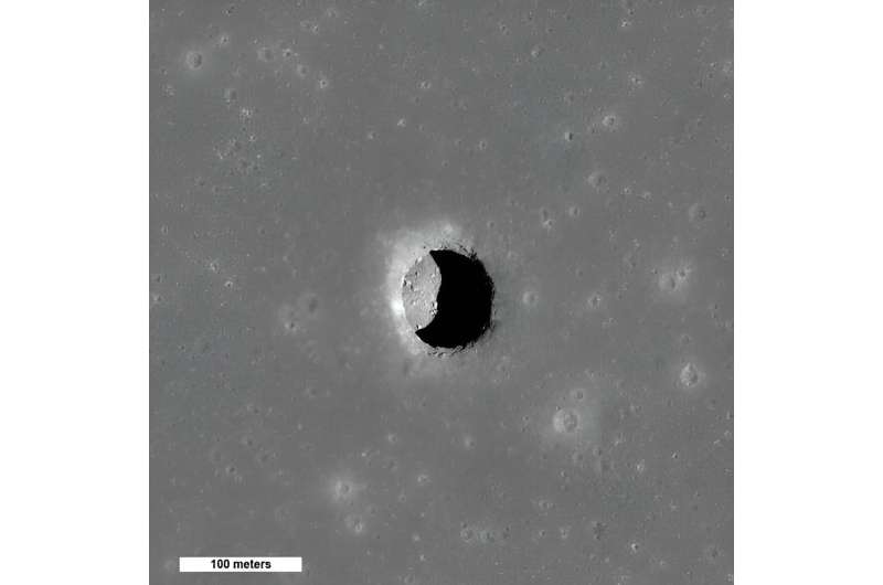 Chinese astronauts may build a base inside a lunar lava tube