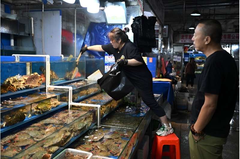 Chinese fish sellers are having to majorly overhaul their sourcing of seafood after Beijing banned acquatic imports from Japan