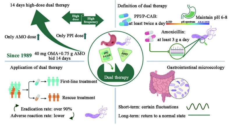 Chinese Medical Journal review highlights dual-therapy-based helicobacter pylori eradication