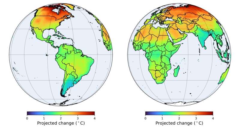 Climate projections detail future risks for many people worldwide