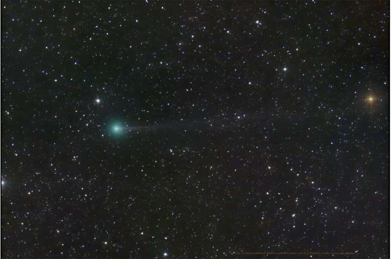 Comet Nishimura will shine its brightest in the night sky this weekend, after being discovered just a month ago