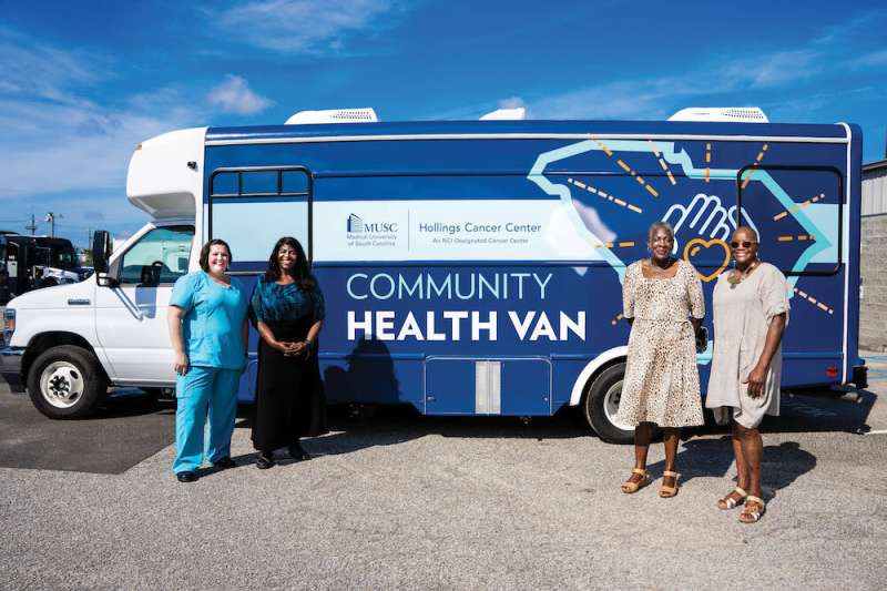Community health van increases access to a vaccine that helps to prevent six types of cancer