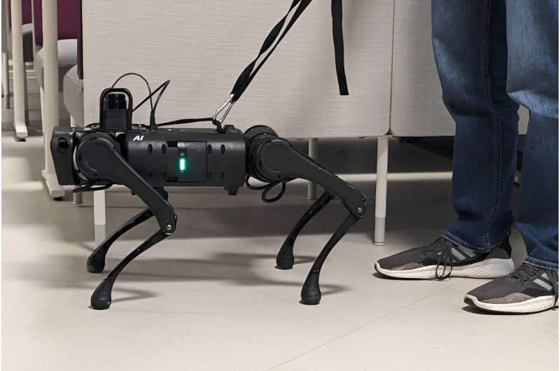 Computer scientists program robotic seeing-eye dog to guide the visually impaired