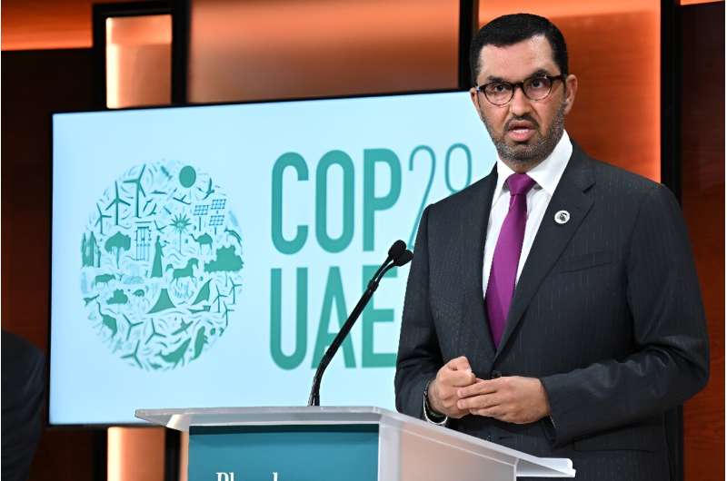COP28 president Sultan al-Jaber is head of UAE oil giant ADNOC