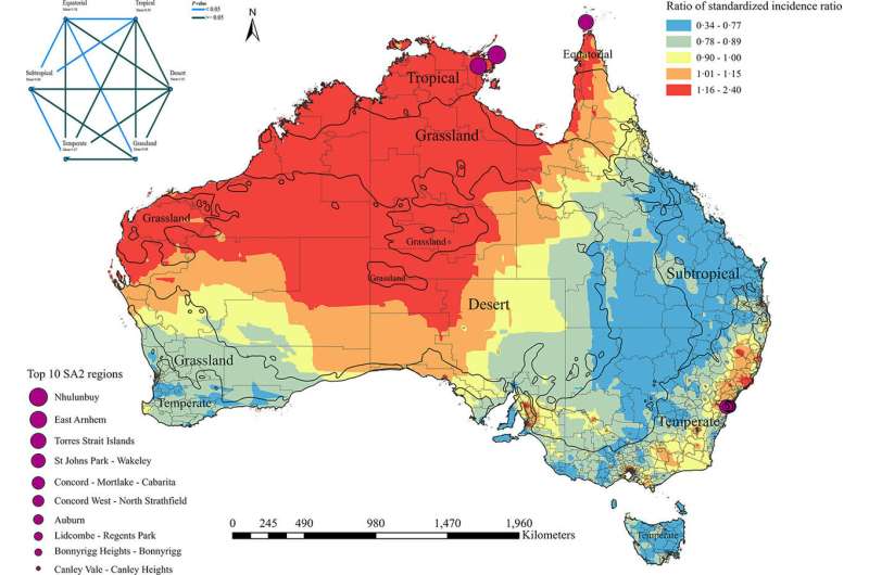 Could a dramatic rise in liver cancer in Australia be linked to climate change?