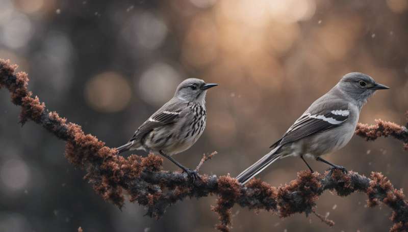Could lead contamination mean fewer mockingbirds?