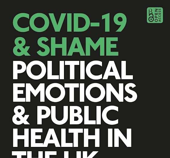 'COVID-19 and Shame': New book reveals the impact of 'shame' and 'shaming' during the pandemic