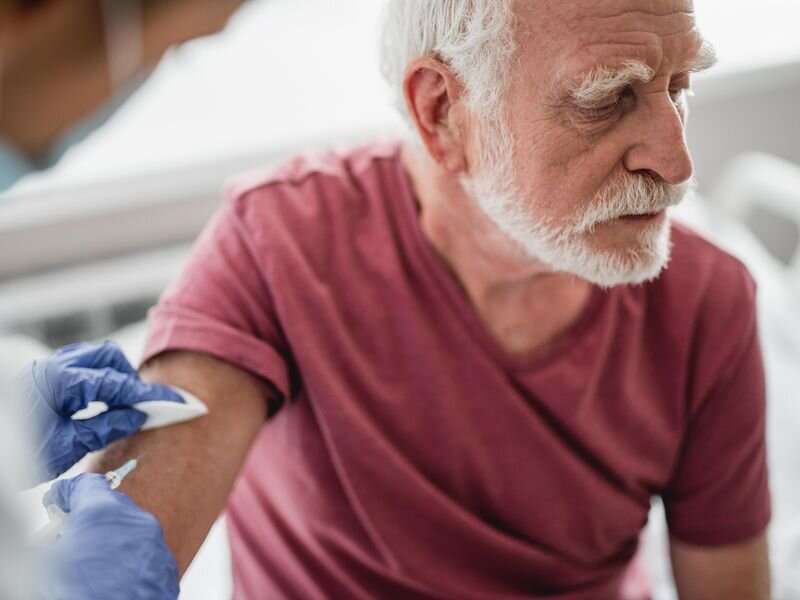 COVID-19 vaccine primary series coverage 76 percent in adults 60 years and older