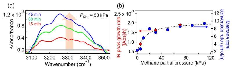 Critical impacts of interfacial water on C–H activation in photocatalytic methane conversion