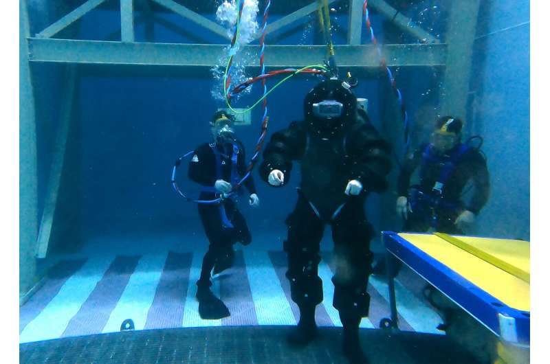 Deep impact: New diving suit could increase undersea range of Navy divers
