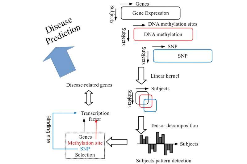 Detection and extraction of similar features in the disease-related gene groups
