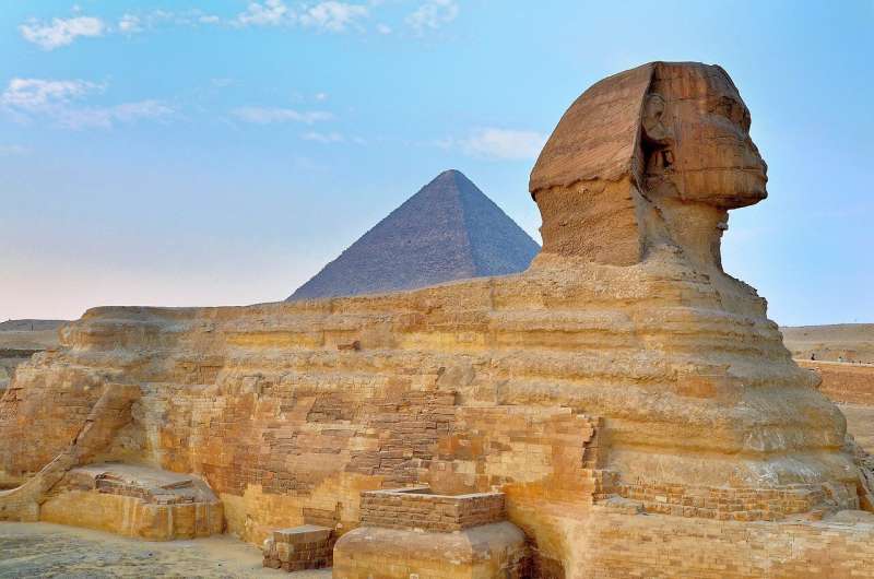 Did nature have a hand in the formation of the Great Sphinx?