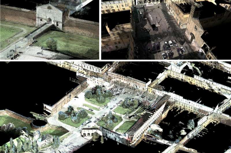 Experiments with AI to make historic city centers accessible