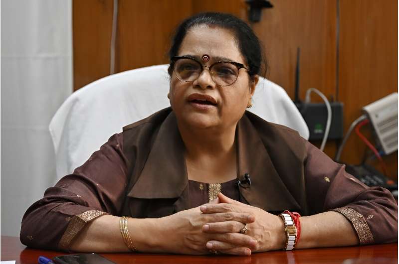 Dr. Seema Kapoor, director of the the Chacha Nehru Bal Chikitsalaya children's hospital, says 30-40 percent of their cases are due to respiratory illnesses