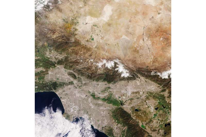 Earth from Space: Blooming California