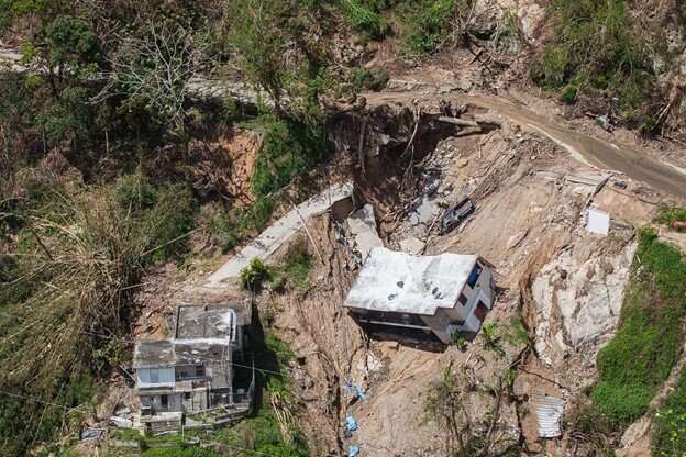 East Coast landslide impacts from Puerto Rico to Vermont and in between