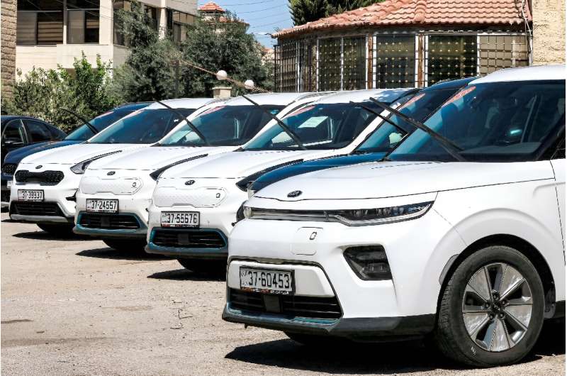Electric vehicle sales have soared as the price of petrol has jumped in Jordan